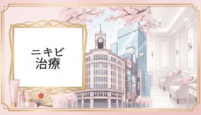 銀座でニキビ治療を受けるなら知っておきたい完全ガイド 保険適用から自費診療まで徹底比較