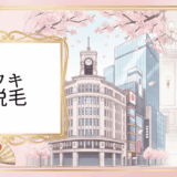 銀座でワキ脱毛するならここ。忙しいあなたに最適なクリニック・サロン完全ガイド